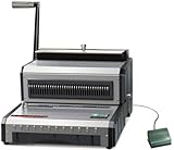 Stanzleistung bis 25 Blatt Elektrische Draht Bindemaschine 3:1, WireBind DY310