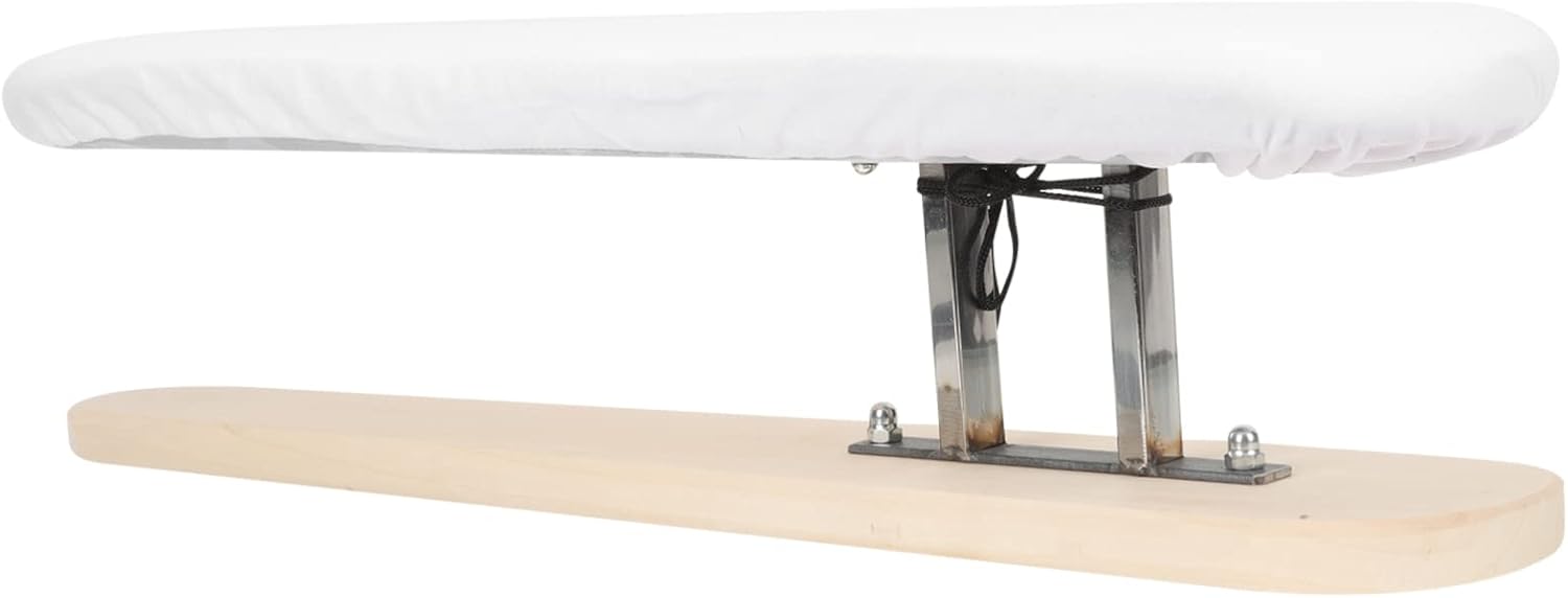MERRYHAPY Ironing Board for Shirts Quiet Pad Stool Tailoring Standard Compact Wooden Door Canopy
