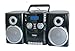 Naxa Electronics NPB-426 Portable CD Player with AM/FM Stereo Radio, Cassette Player/Recorder and Twin Detachable Speakers