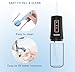 IHealthia-Water-Flosser-Teeth-Cleaner, Rechargeable - Waterproof, Portable Cordless Dental Oral Irrigator, Water flossers for Teeth, 3 Modes 4 Nozzles, for Home&Travel Elegant Black
