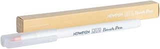 Caneta Ponta Pincel, Newpen, Brush Pen, Ginza Pro, Laranja Pastel Pêssego
