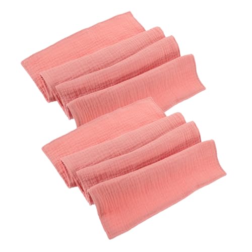 2Pcs Absorbent Cotton Burping Cloths for Soft Reusable Burp Cloths Comfortable Washcloths for Newborns Safe Breathable Design