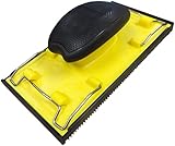 ALLWAY PHS Soft-Grip Manual Hand Sander with Stainless Steel Clips