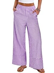 Purple White Plaid