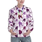 Silhouette ajustée : la coupe ajustée mais flexible de ce sweat à capuche violet à pois pour femme flatte tous les types de corps, accentuant les courbes sans se sentir serré ou restrictif. Il conserve un profil élégant qui fonctionne à la fois pour les environnements décontractés et semi-décontractés, se démarquant comme un haut élégant à manches longues pour femme.