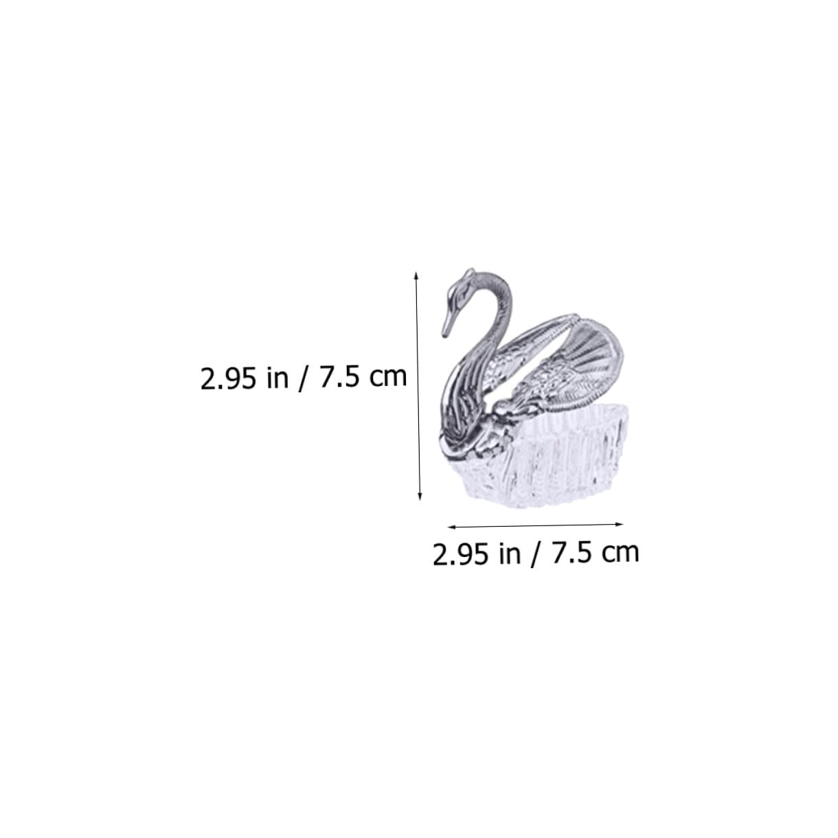 HOMSFOU Scatoline per Bomboniere Matrimonio 24 Pezzi in Acrilico Argento Stile Europeo Confezioni Regalo Texture Eccellente e Sicurezza Garantita