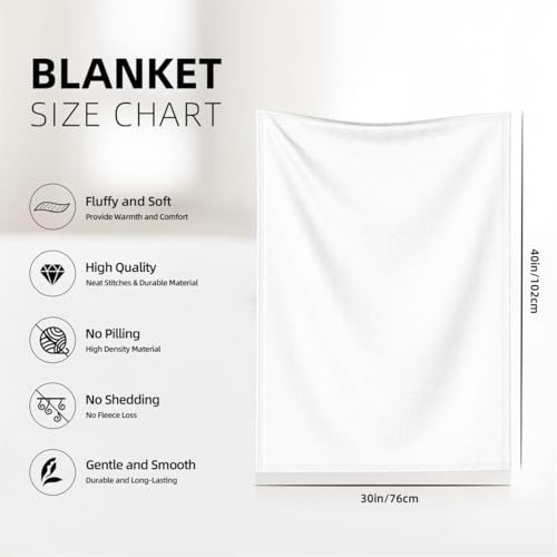 Couverture flanelle chiot village de Noël plaid chaud pour l'hiver 125x150cm - 4
