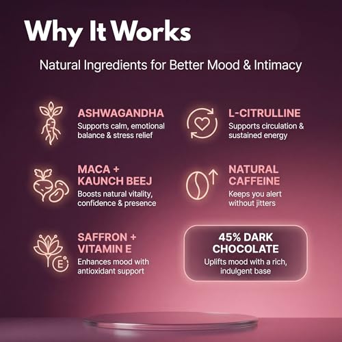 Image of ELOURA Amoura Noir Mood Uplifting Chocolate for Men - 2 Bars, 20g Each | 45% Dark Chocolate & 9 Natural Botanical Blend | Vegan Dairy Free | Mood Enhancing Chocolate | Chocolates Box for Gift