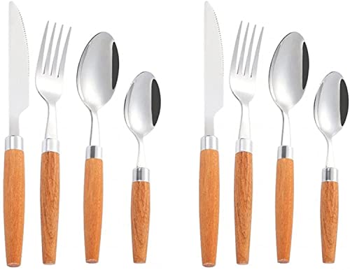Couverts mixtes avec couteau fourchette cuillère pour camping et repas