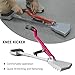 Kneeless Carpet Stretcher, Manual Adjustable Carpet Stretcher Tool with Telescoping Handle & Padded Base, Hotel Flooring Rug Maintenance Installation Tools for Broadloom Fixing