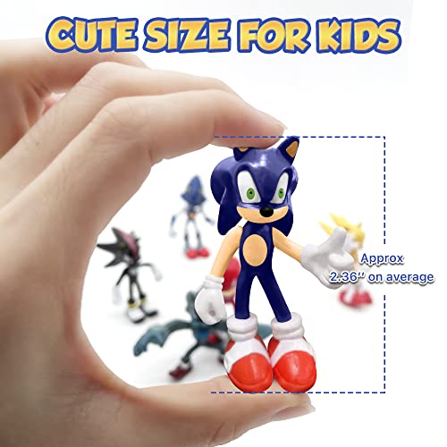 Genqiang Action Figures, 6 Pcs Collectible Figurines Toys Set Mini Hero Series Playset, Birthday Cake Toppers Decoration, Easter Eggs Stuffers, Classroom Rewards Toys For Kids #TOP1