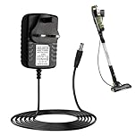 26V Charger for Hoover H-Free 100/200/500/700/800 Cordless Sweeps, 500mA Vacuum Cleaner Power Adapter for Hoover HF122GH, HF222MPT, HF522UPT, HF522BH with 1.8m Battery Charger Cord Black