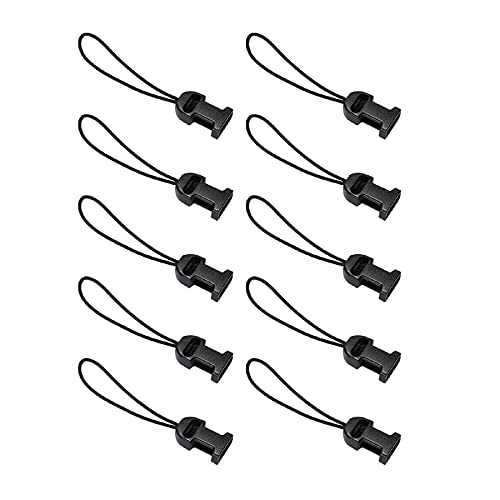 Ergodyne Squids 3133 Barcode Scanner Lanyard-Loop Attachment, Nylon, 10-Pack