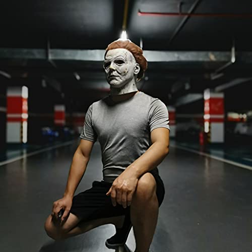 Halloween Michael Myers Máscara Festa Cosplay Látex para Adulto