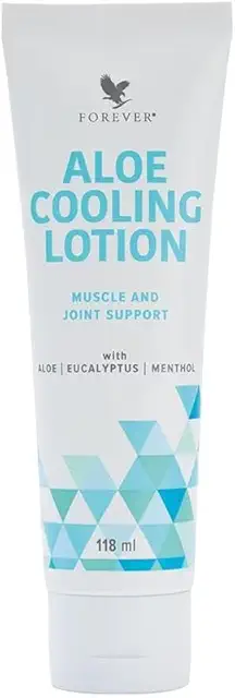 Forever Aloe Kühllotion mit Eukalyptus & Menthol für Muskeln & Gelenke