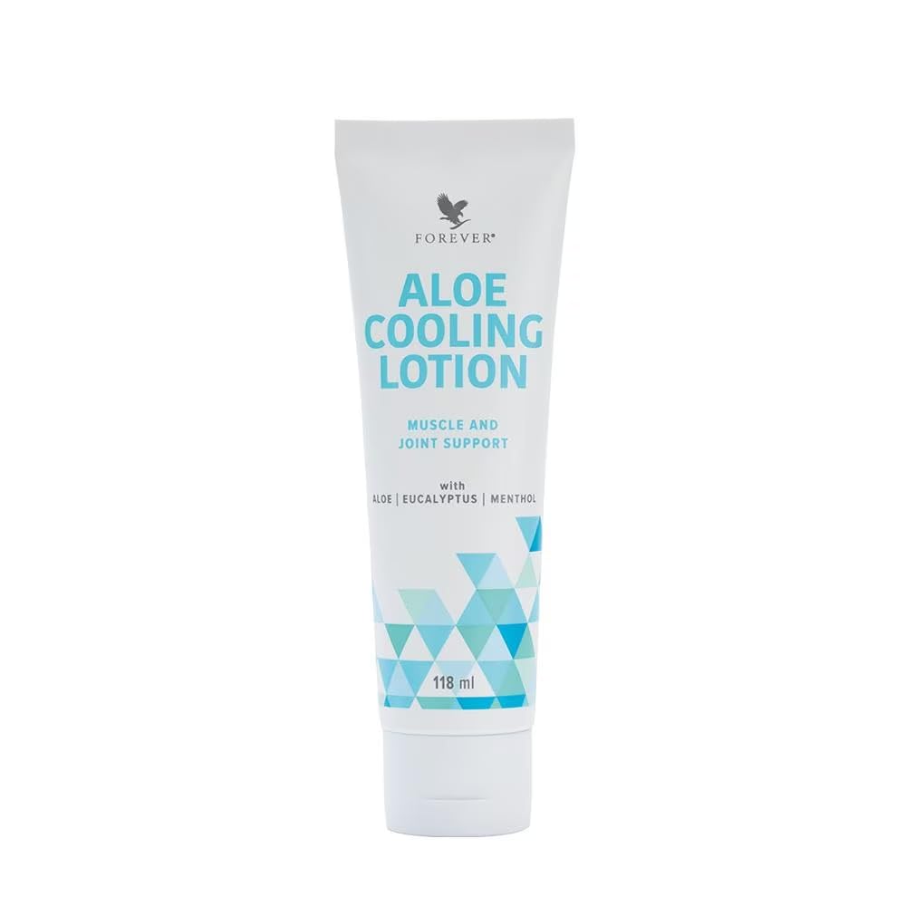 Forever Aloe Cooling Lotion with Eucalyptus and Menthol | Muscle and Joint Support