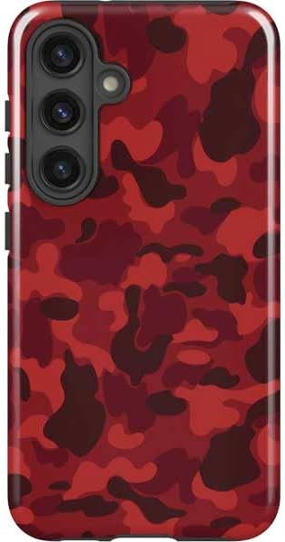 Skinit Impact Phone Case Compatible with Galaxy S24 Plus - Shark Teeth Street Camo Design