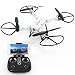 GoolRC T32 FPV Drone Foldable with WiFi Camera Live Video Headless Mode 2.4GHz 4 Channel 6 Axis RTF Height Hold RC Quadcopter (White)