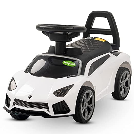 Baybee Cooper Push Ride on Car for Kids, Ride on Push Cars with Music
