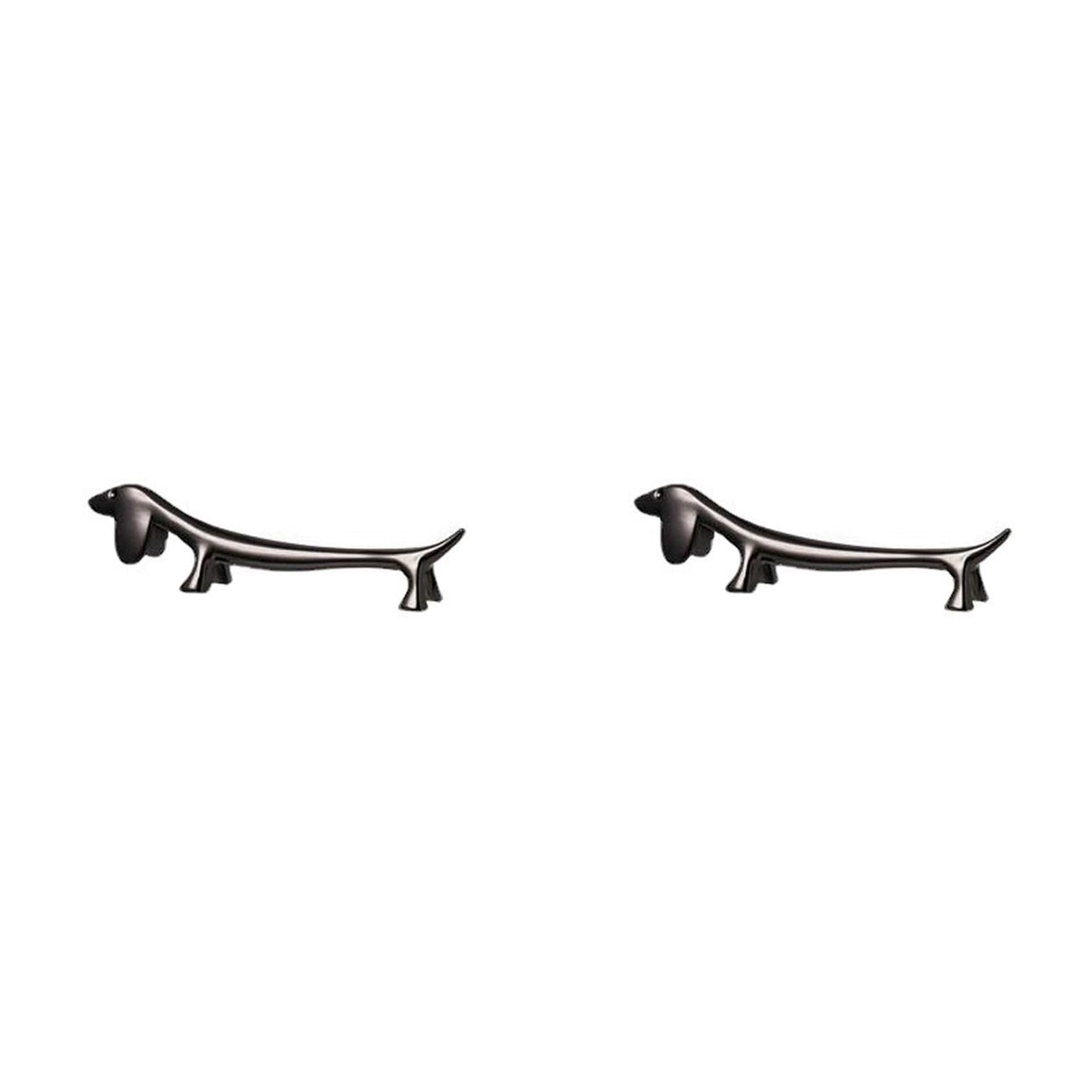 Oewwthy 2X C Dachshund Chopstick Holder Chopsticks Rest for Hotel Restaurant Dining Table Decoration Chop Stick Stand Tableware