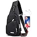 TKOWTB Sling Shoulder Bag Crossbody Bicycle Bag for Men Women Waterproof Hiking Daypack Multipurpose Body Chest Bag