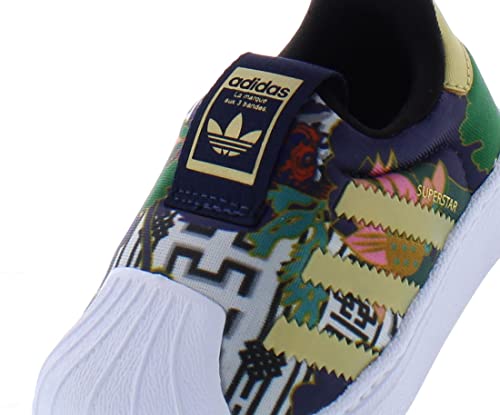 Image of adidas Superstar 360 Baby Boys Shoes Size 7.5, Color: Black /Gold