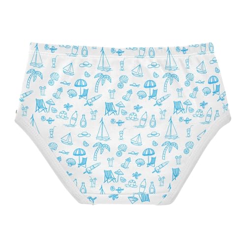 Summer Beach Toddler Girls's Underwear 2T 23022142