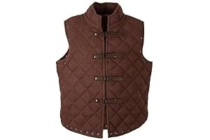Dark Brown Rennaissance Sleeveless Gambeson