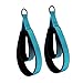CAQYPVH 2 Pieces Pilates Double Loop Strap Double Loop Strap Portable Beginner Pilates Accessories Pilates Equipment for Fitness, Light Blue