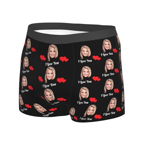 Custom Personalized Underwear for Men, Custom Men's Underwear Boxer Shorts with Face, Personalized Gifts For Him3