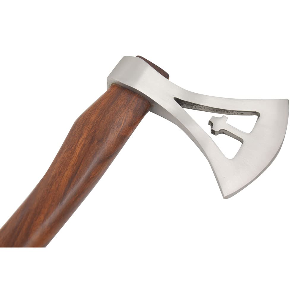 Medieval Warrior Custom Handforged Handmade Tomahawk Viking Tomahawk Axe-Camping Axe-Hunting Axe