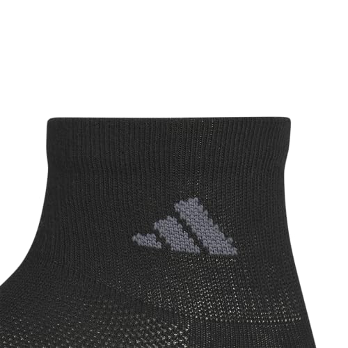 Image of adidas Men's All Day Training Quarter Socks sports performance above the ankle height with cushioning for running (3-Pair)