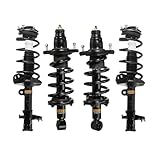 OREDY Front & Rear Full Set of 4PCS Driver & Passenger Side Complete Shock Strut Coil Springs Assembly Kit Compatible with Honda CR-V 2007 2008 2009 2010 2011