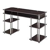 Convenience Concepts No Tools Student Desk, Espresso