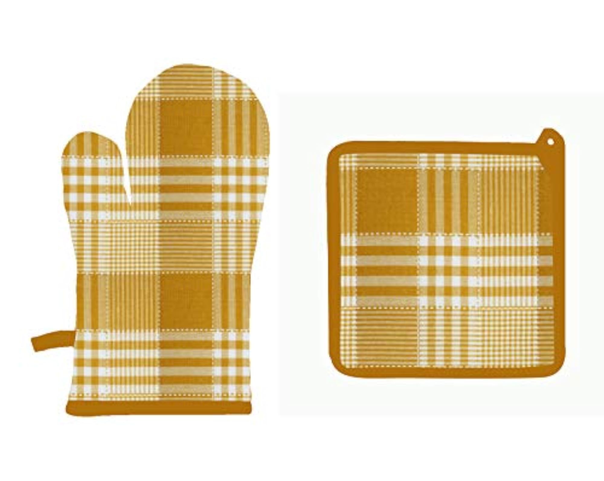 Cotton Designer Pattern Heat Resistant Kitchen Linens Set