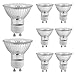 Produktbild Sporgo GU10 Halogen Leuchtmittel, 8 Stück Halogen Reflekto 35 Watt Halogenlampen Dimmbar Warmweiß 2700K, GU10 Halogen Gluhbirn 230V 35W für Küche Büro Schienenlicht, Einbauleuchte