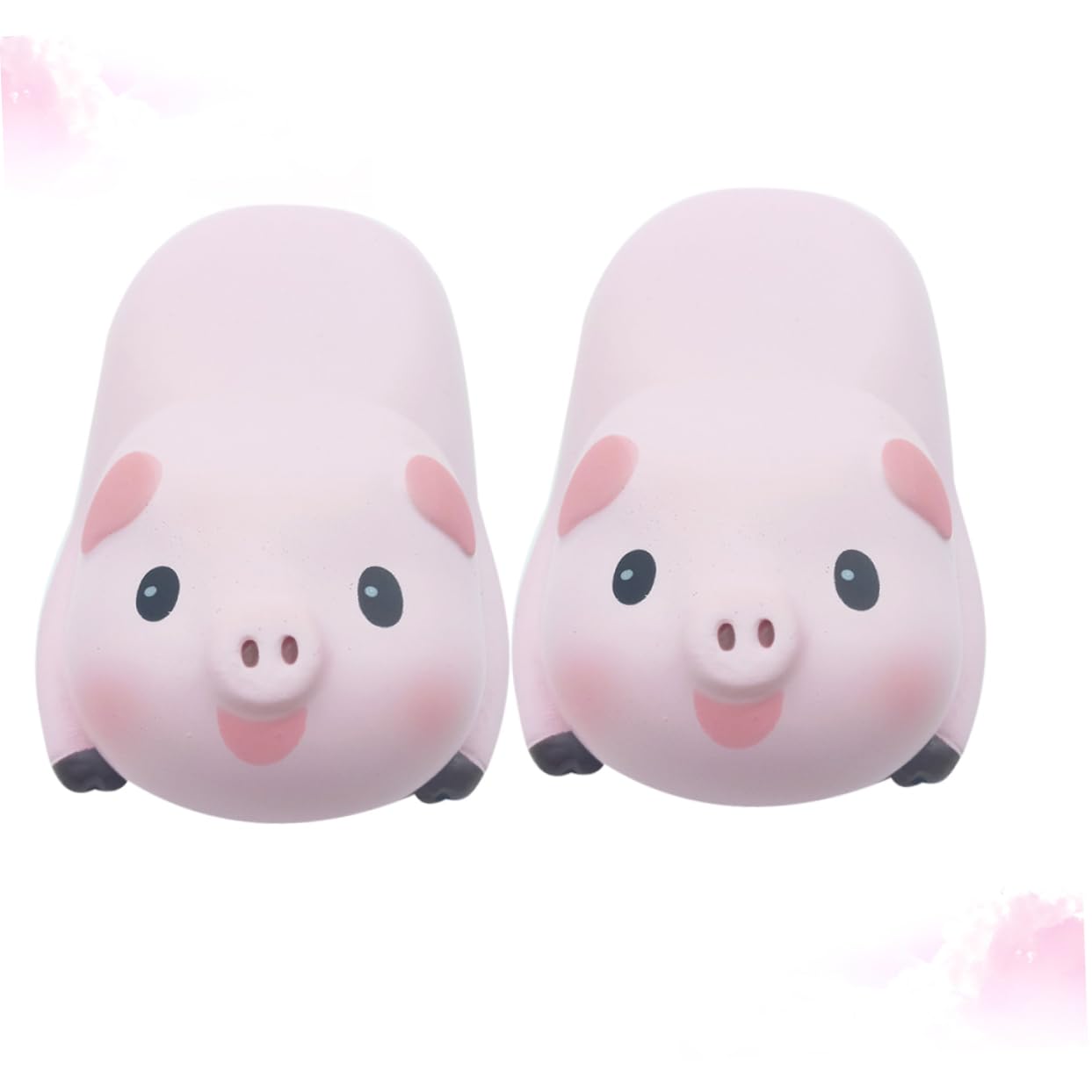 STOBOK 2 Set Di Cuscinetti Da Polso Ergonomici Per Mouse Comodi Cuscinetti Da Polso in Memory Foam A Forma Di Maiale Per Ufficio Da Gioco 2 Pezzi*2