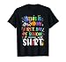 This Is My First Day Of School Boys Girls Kid Back To School T-Shirt