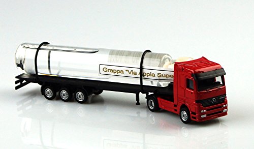 ZIA Collection Geschenkset Truck, LKW aus Metall , Glastank gefüllt mit Grappa ( 50ml., 38 %vol., Preis/Liter 399,80 €) Kein Spielzeug, für Kinder Nicht geeignet! Cover