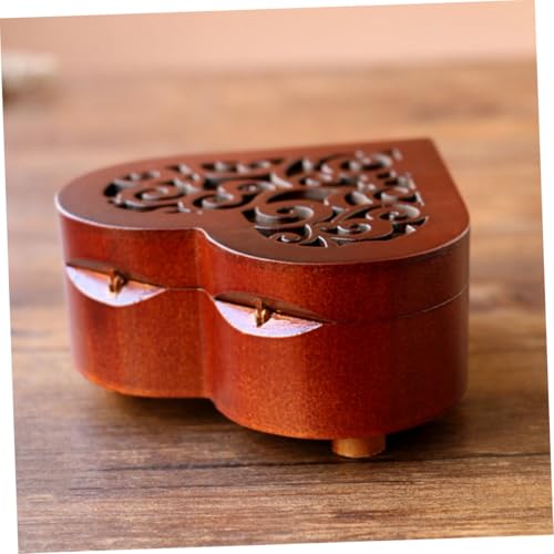 Caja de música de madera vintage como obsequio adecuado para bodas 7