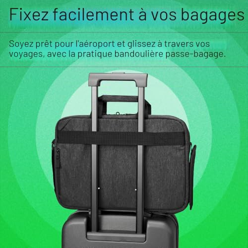 HP - PC Sacoche Prelude Pro 15,6", Sac Mixte, Noir, 15.6