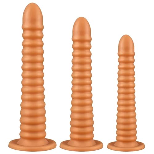 Bouchon anal énorme de stimulation avancée avec ventouse pour entraînement sexuel