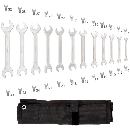 Lot de 8 clés fixes Wolfpack Plus pour le montage de meubles - 2