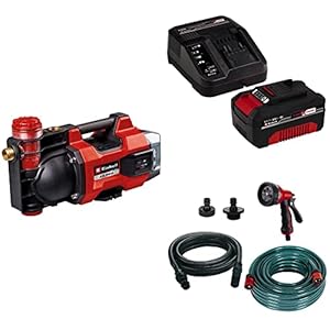 Einhell AQUINNA 18/30 F LED Akku-Gartenpumpe Set
