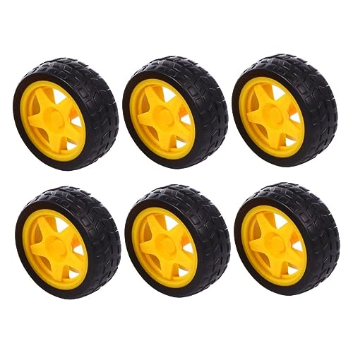 BESPORTBLE 6Piezas Juguete de Goma Accesorios de Robot Patrulla Material Seguro y Duradero de Instalar y Combinar