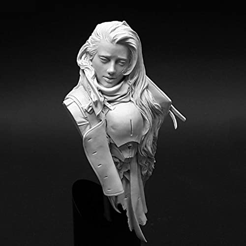 Figura de resina 1/12 busto de mujer antigua sin base