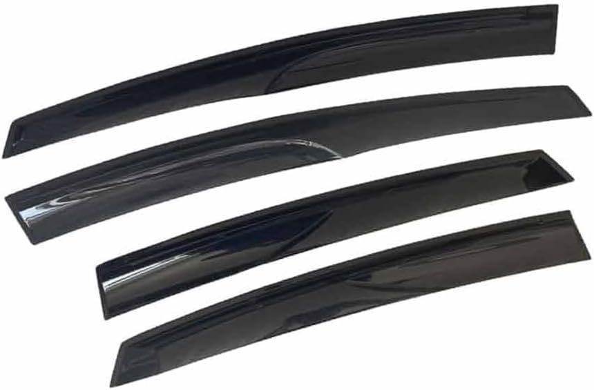 Car Windshield Rain Guards for Prius Plus 2012-2020, Front Rear Window Wind Deflectors Visors Waterproof Deflector Windows Exterior Accessories