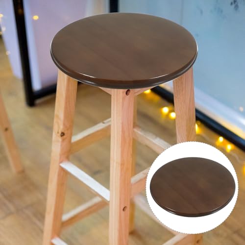 Accessoire pour chaise de restaurant avec assise solide en bois rond