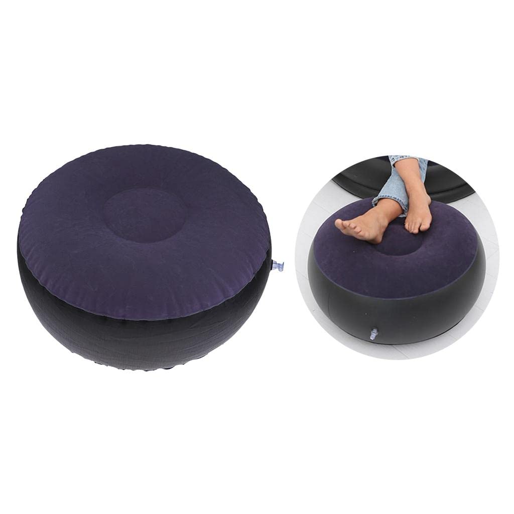F Fityle 2er Pack Camping Reisekissen Aufblasbar Hocker Sitzkissen Outdoor Luftkissen Selbstaufblasend Campingmatte Stuhl