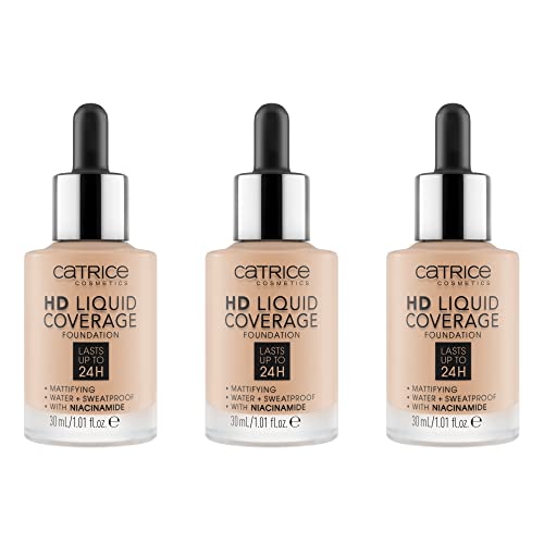 Catrice HD Liquid Coverage Fond de Teint Liquide 030 Sand Beige 30ml